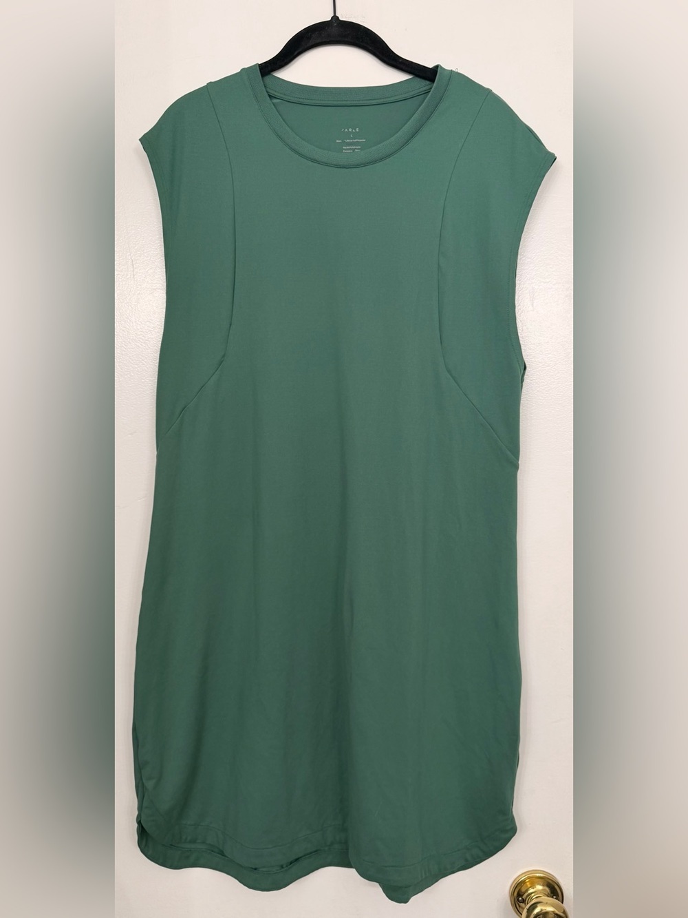 Varley Naples Mini Dress Green Size Large